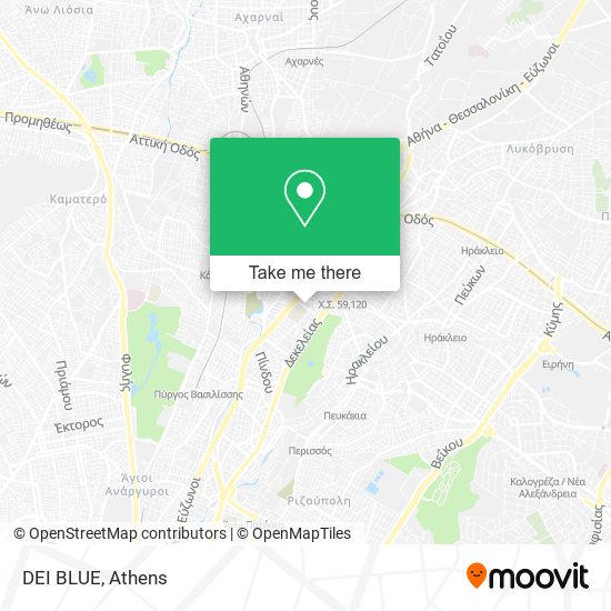 DEI BLUE map