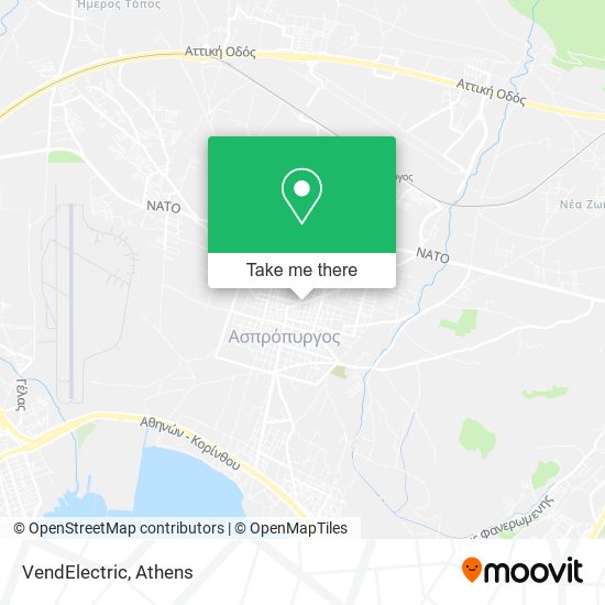 VendElectric map