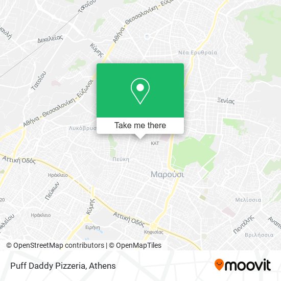 Puff Daddy Pizzeria map