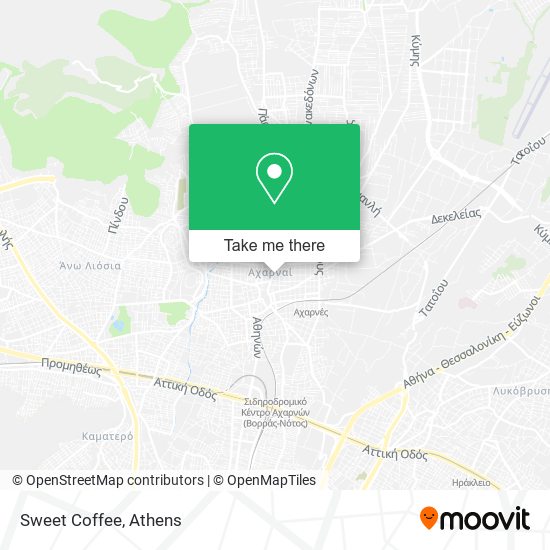 Sweet Coffee map