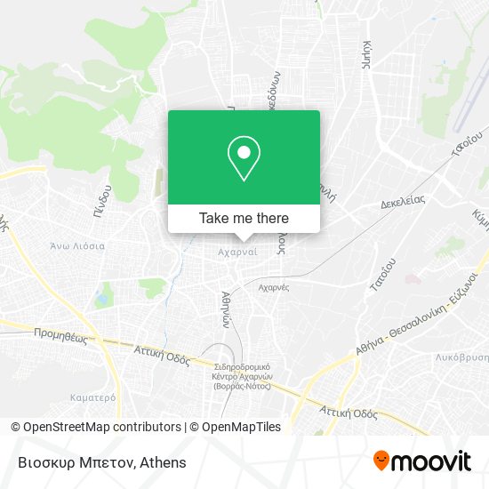 Βιοσκυρ Μπετον map