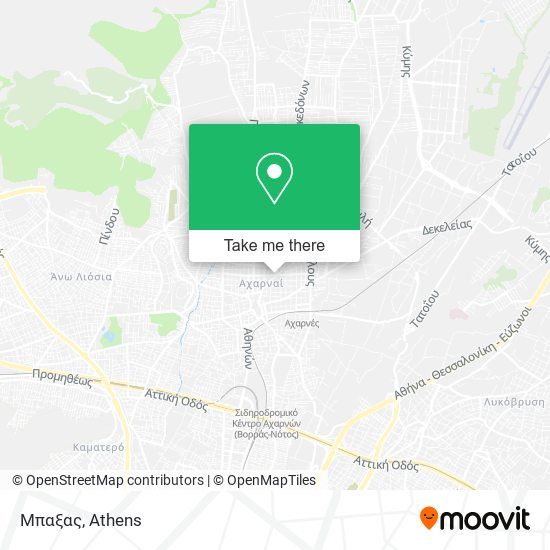 Μπαξας map