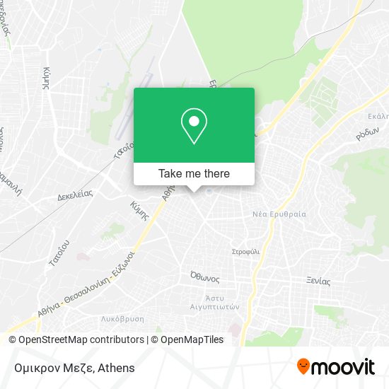 Ομικρον Μεζε map
