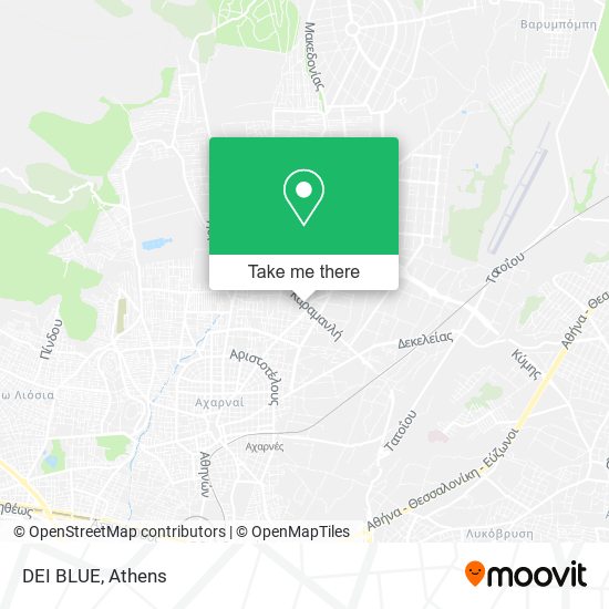 DEI BLUE map