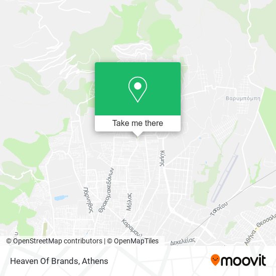 Heaven Of Brands map