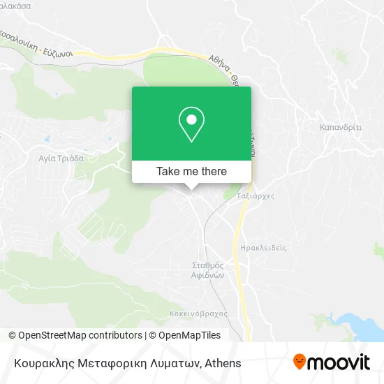 Κουρακλης Μεταφορικη Λυματων map