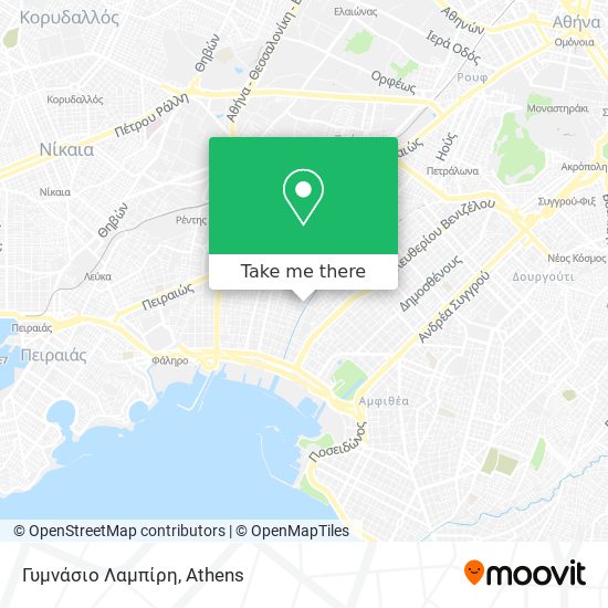 Γυμνάσιο Λαμπίρη map