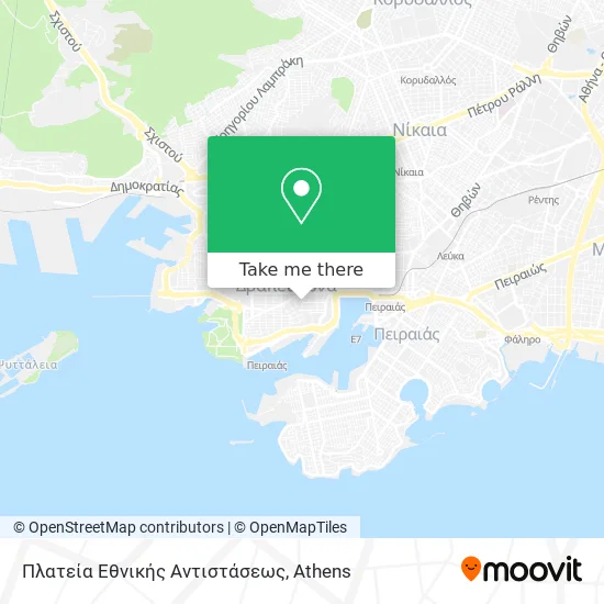 Πλατεία Εθνικής Αντιστάσεως map