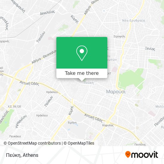 Πεύκη map
