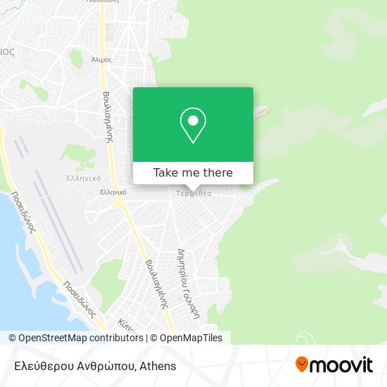Ελεύθερου Ανθρώπου map