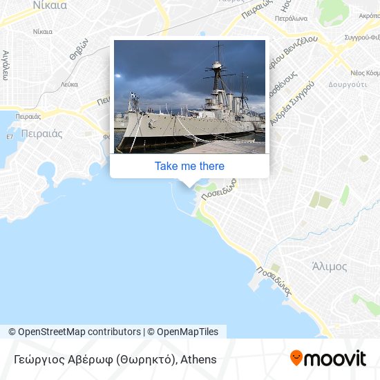 Γεώργιος Αβέρωφ (Θωρηκτό) map