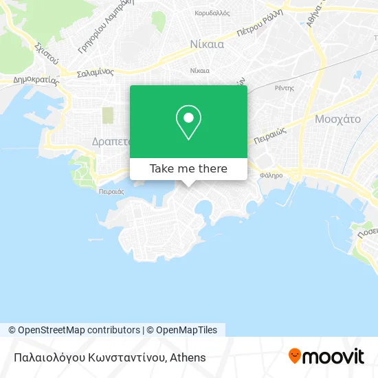 Παλαιολόγου Κωνσταντίνου map