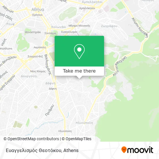 Ευαγγελισμός Θεοτόκου map