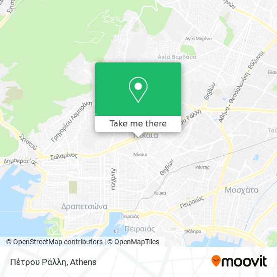 Πέτρου Ράλλη map