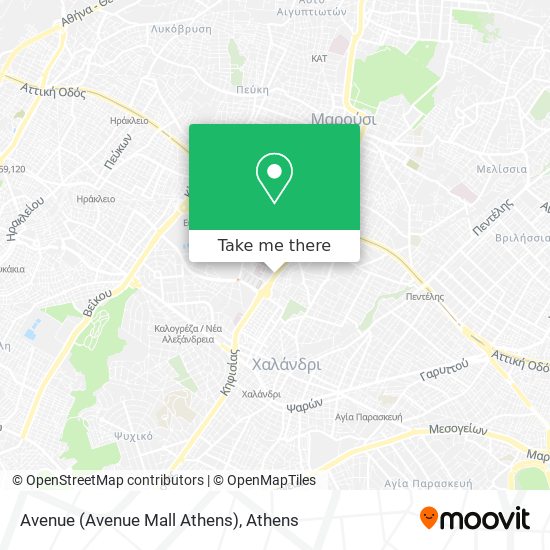 Avenue (Avenue Mall Athens) map