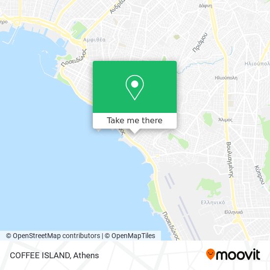 COFFEE ISLAND map