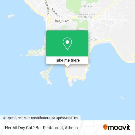 Ner All Day Café Bar Restaurant map