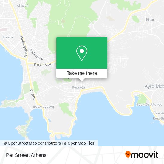 Pet Street map