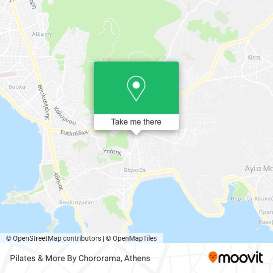 Pilates & More By Chororama map