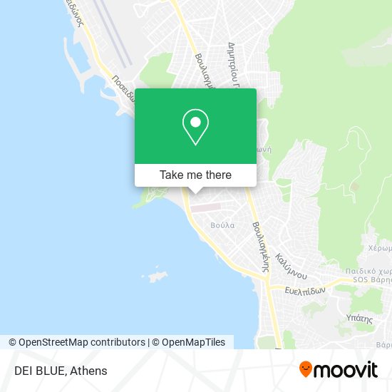 DEI BLUE map