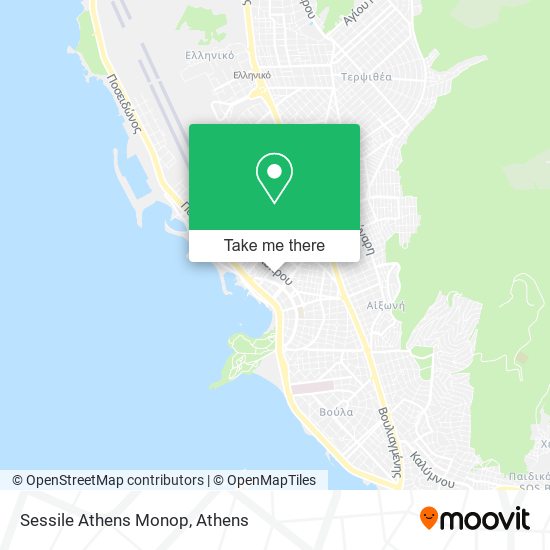 Sessile Athens Monop map