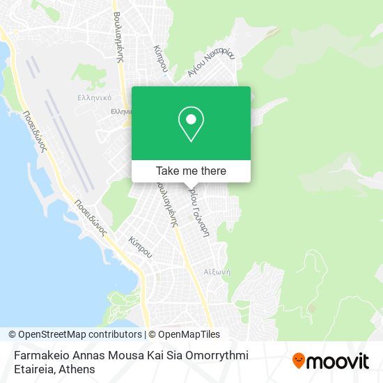 Farmakeio Annas Mousa Kai Sia Omorrythmi Etaireia map