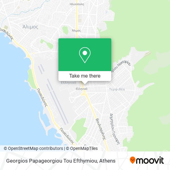 Georgios Papageorgiou Tou Efthymiou map
