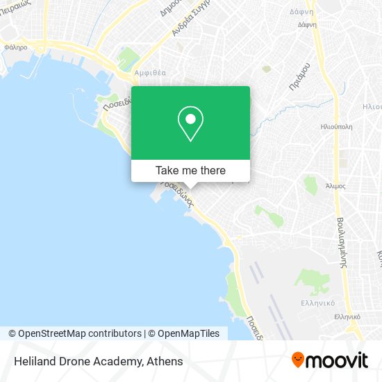 Heliland Drone Academy map