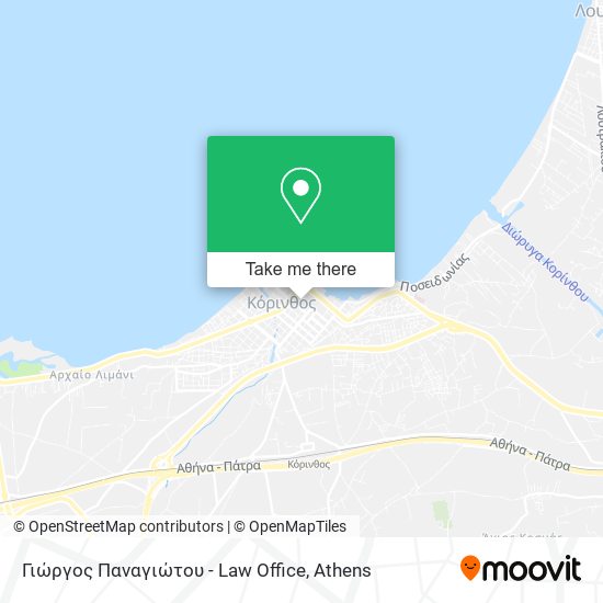 Γιώργος Παναγιώτου - Law Office map