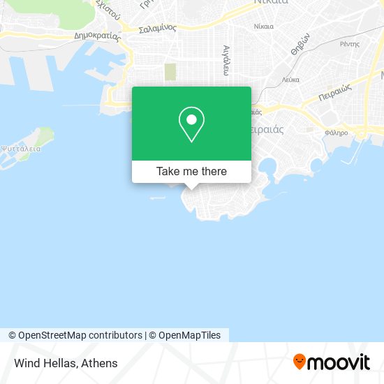 Wind Hellas map