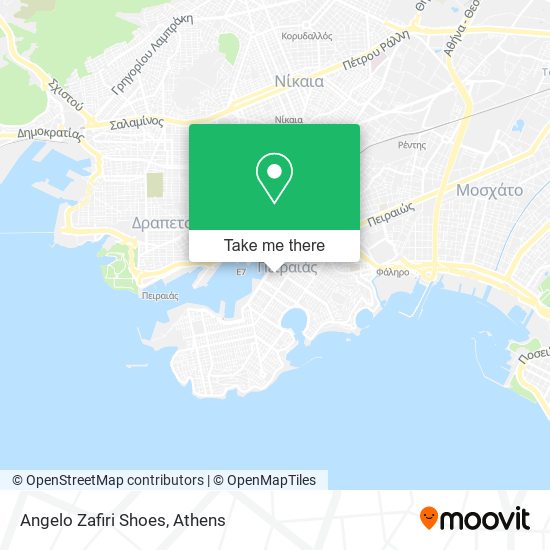 Angelo Zafiri Shoes map