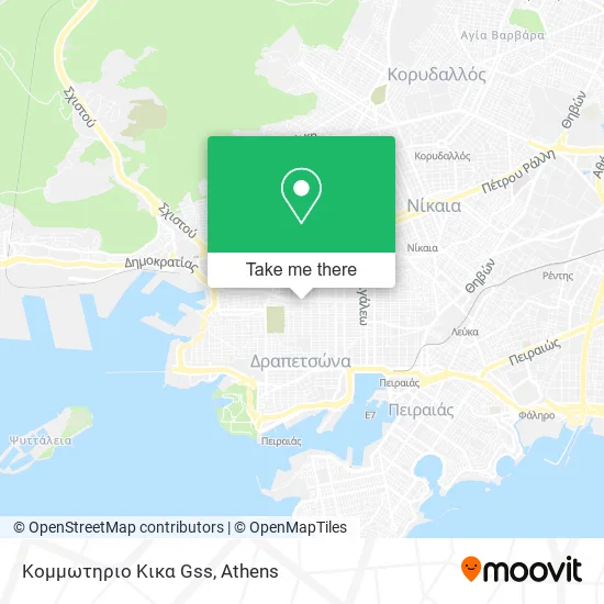Κομμωτηριο Κικα Gss map