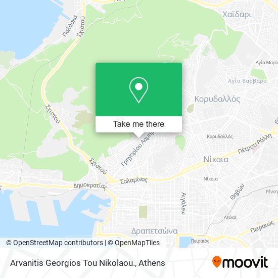 Arvanitis Georgios Tou Nikolaou. map