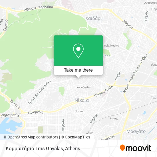 Κομμωτήριο Tms Gavalas map
