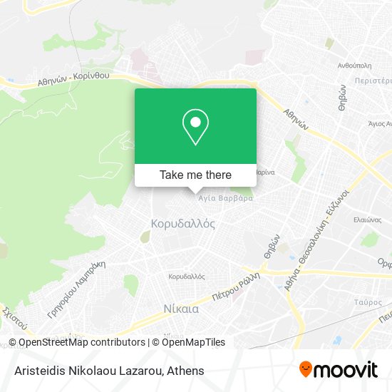 Aristeidis Nikolaou Lazarou map