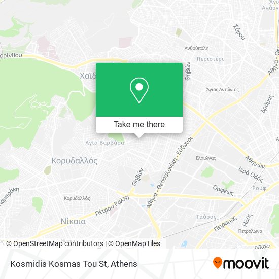 Kosmidis Kosmas Tou St map