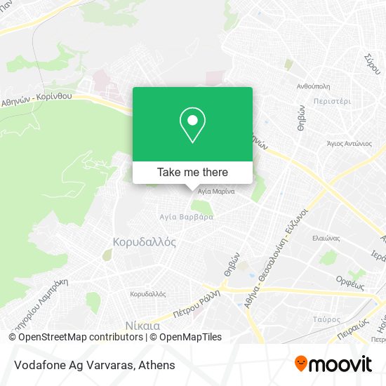 Vodafone Ag Varvaras map