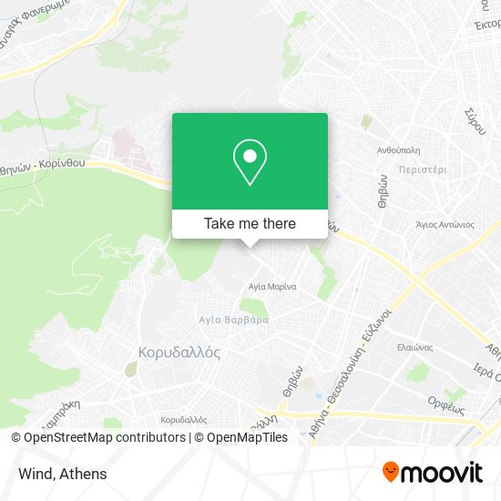 Wind map