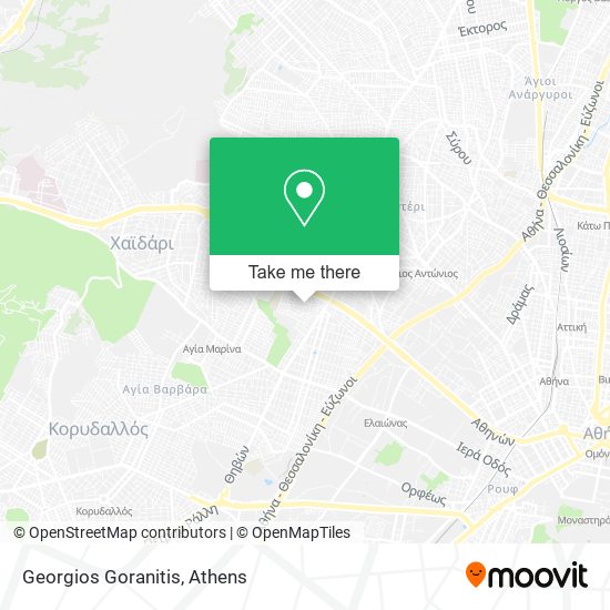 Georgios Goranitis map