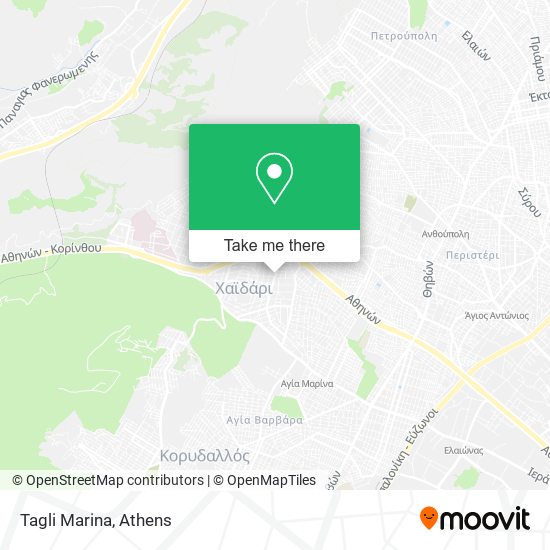 Tagli Marina map