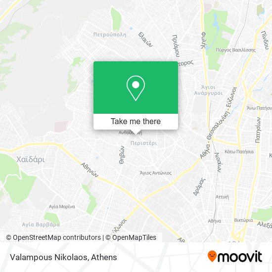 Valampous Nikolaos map