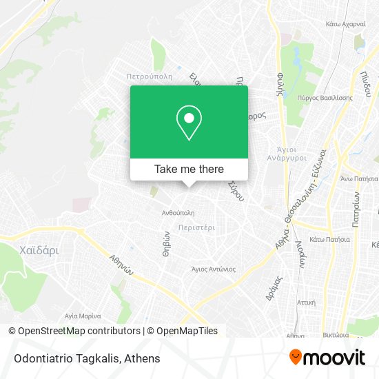 Odontiatrio Tagkalis map