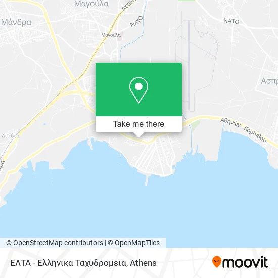 ΕΛΤΑ - Ελληνικα Ταχυδρομεια map