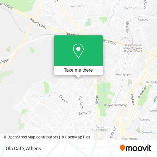 Ola Cafe map