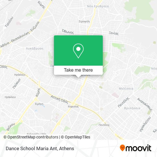 Dance School Maria Ant map