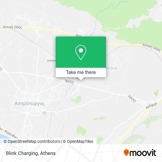 Blink Charging map