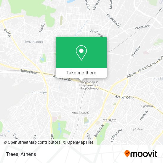 Trees map
