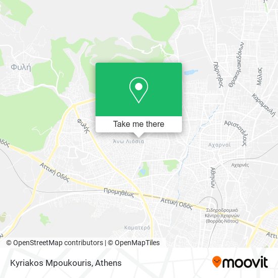 Kyriakos Mpoukouris map