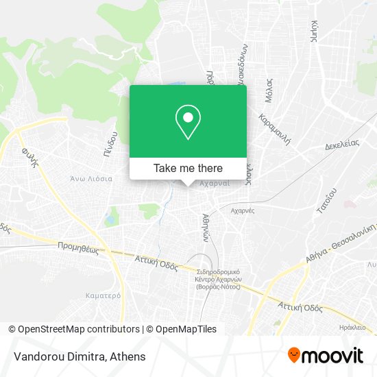 Vandorou Dimitra map