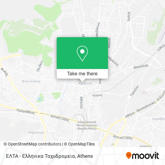 ΕΛΤΑ - Ελληνικα Ταχυδρομεια map